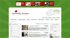 Desktop Screenshot of byty.reality-stropkov.eu